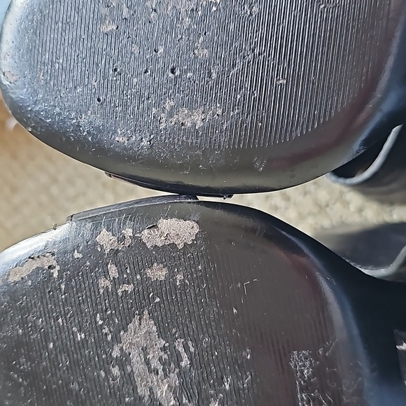 Vic Matie ladies heels with open toe. Black leather.  Great condition. Size 38 - Picture 9 of 11